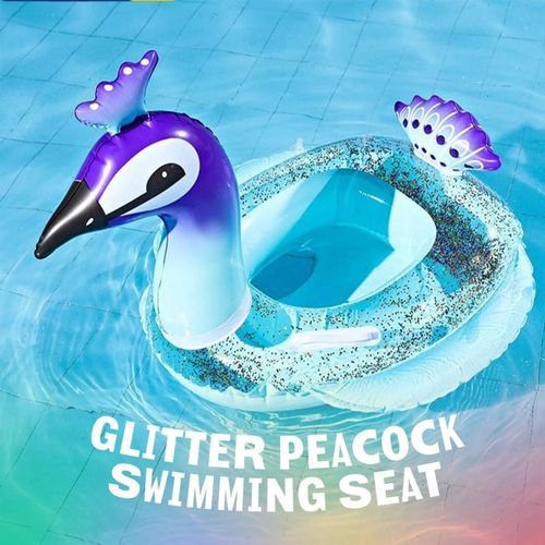 Bouée De Natation Gonflable Pour Enfants, Paon De Natation, Flotteur De Piscine