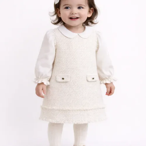 Robe Élégance Douce Fille – Style Chic Intemporel