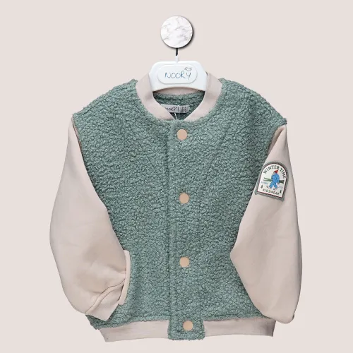 Veste Teddy Bimatière “winter Time”