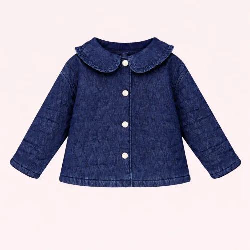Veste Bébé Fille Matelassée – Douceur & Élégance