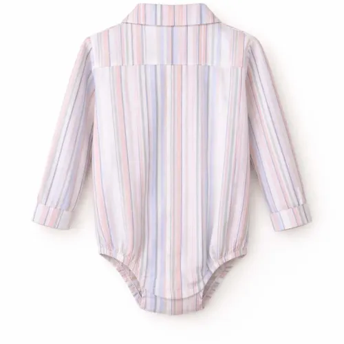 Body Chemise Bébé Garçon Rayé – Élégance & Confort