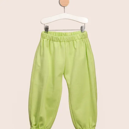 Ensemble Pull & Pantalon Doux Vert Anis