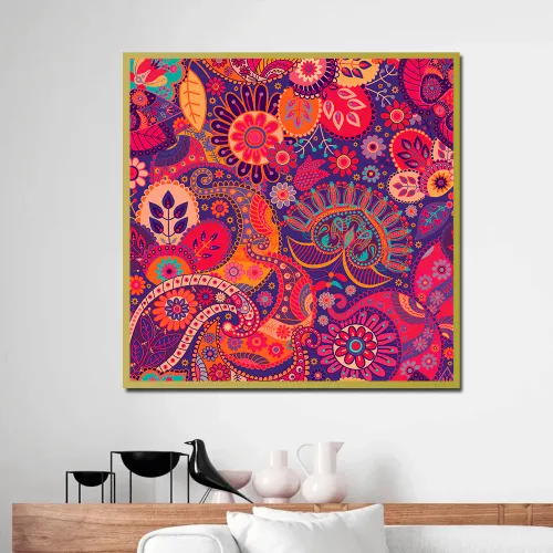 Tableau Vivid Mosaic – Art Floral