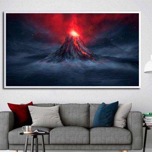 Tableau Volcanic Fury – Évasion Naturelle