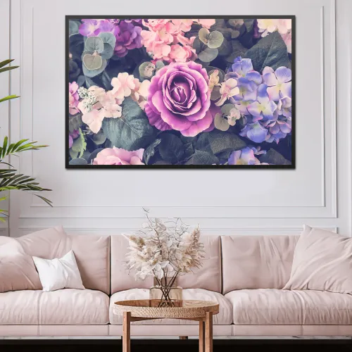 Tableau Vintage Floral – Art Floral