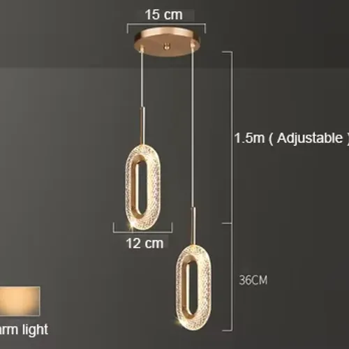 Suspension Ellipse – Design Moderne