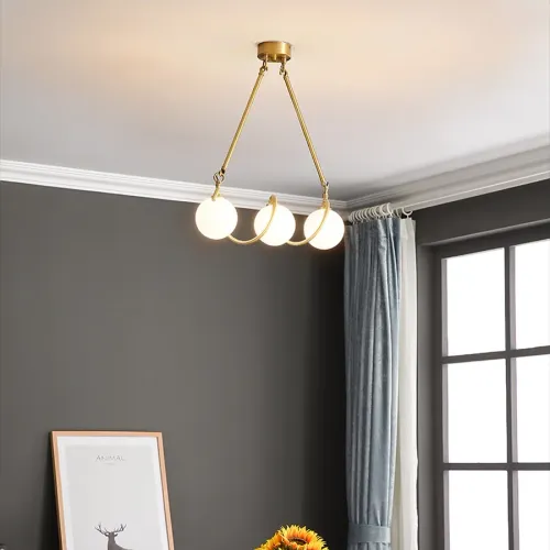 Suspension Coco – Design Doré