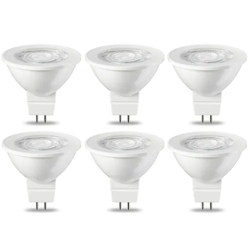 Lot 6 Ampoules Gu5.3 / Mr16 7w – Éclairage Led
