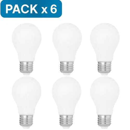 Lot 6 Ampoules E27 9w – Éclairage Led