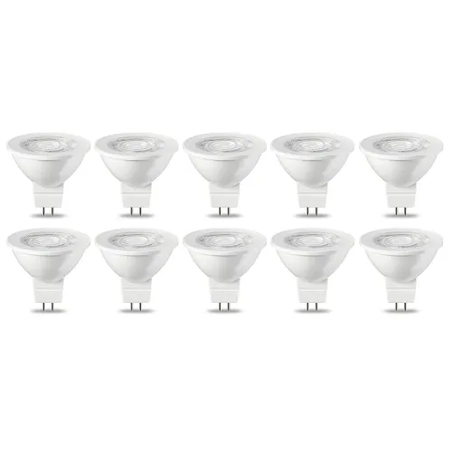 Lot 10 Ampoules Gu5.3 / Mr16 7w – Éclairage Led