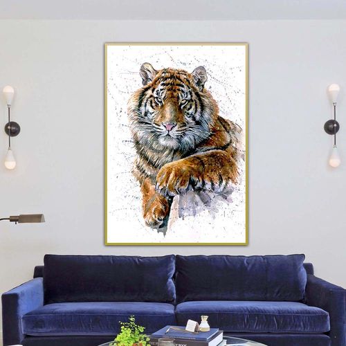 Tableau Majestic Tiger – Évasion Naturelle