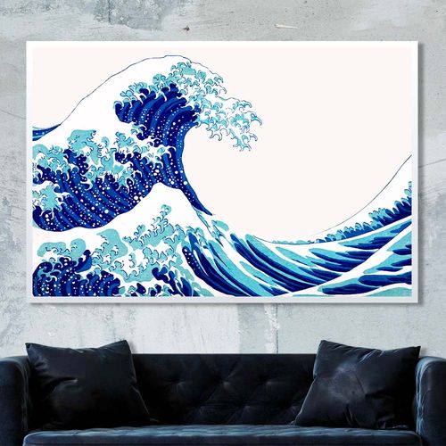 Tableau Blue Wave – Voyage Artistique