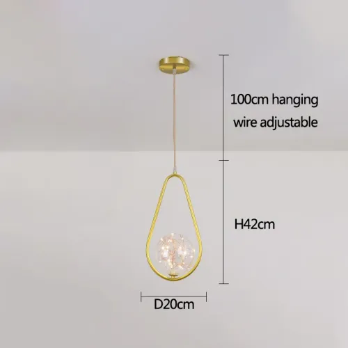 Suspension Veroni – Effet Guirlande