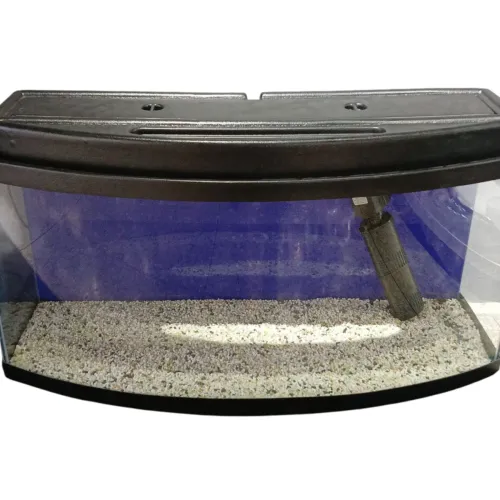 Aquarium Demi-lune Noir 50l