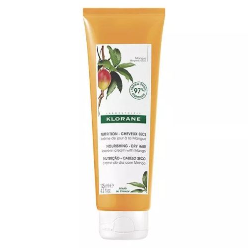 Klorane Crème De Jour Sans Rinçage Au Beurre De Mangue - 125 Ml