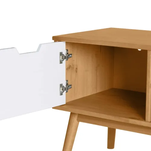 Cusco Meuble Tv Avec 2 Portes 140 Cm