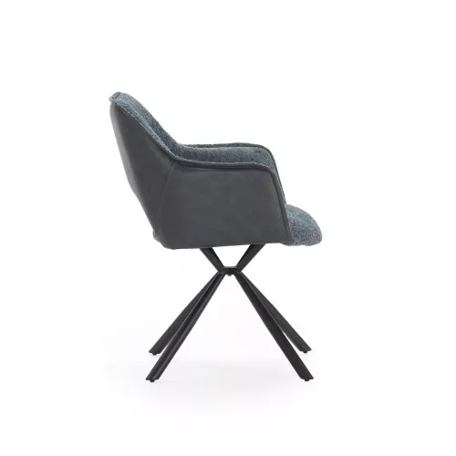 Mariel Fauteuil De Salle A Manger - Bleu