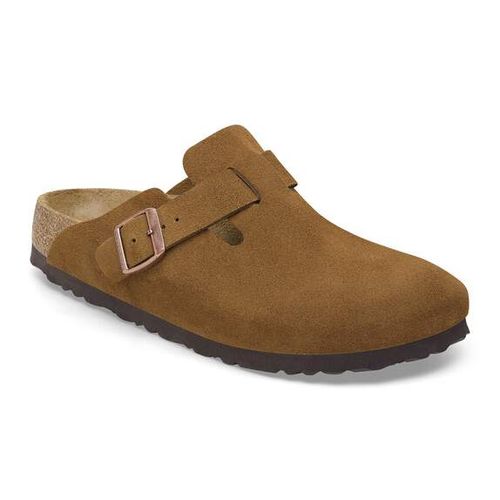 Boston Suede Leather Mink Narrow
