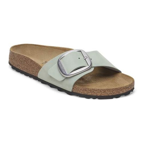 Madrid Big Buckle Nubuck Leather Pure Sage Narrow