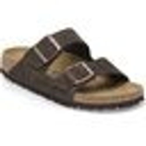 Arizona Suede Leather Mocca Narrow