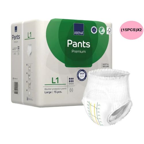 Sous-vêtements Absorbants Pants Premium L1 (2 X 15 Unités)