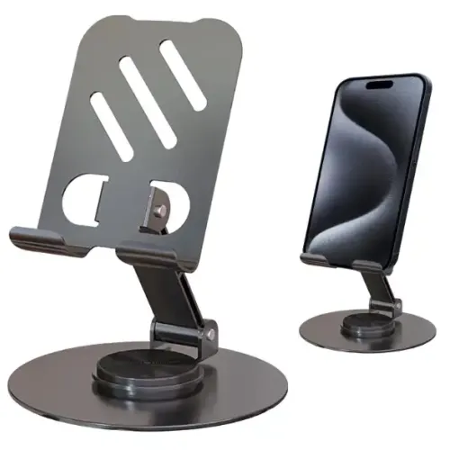 Support Téléphone – Stable, Ajustable Et Pratique Et Rotatif 360°