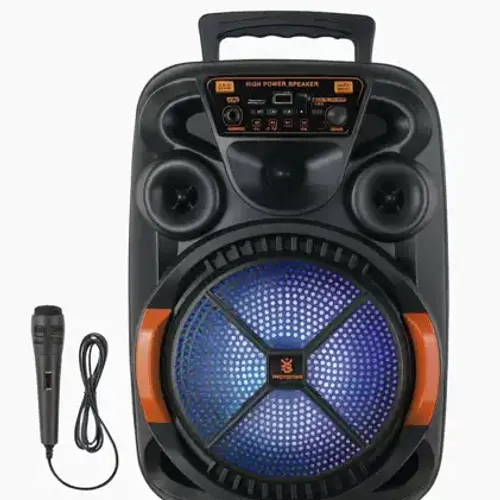 Enceinte Karaoké Bluetooth 1000w Ch-868 – Haut-parleur Portable Avec Micro Intégré