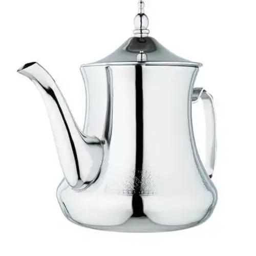 Théière Marocaine Moderne En Inox – 60 Oz – Élégante, Résistante Et Pratique