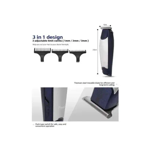 Tondeuse À Cheveux Km 5021 Professionnelle Rechargeable Durable Faible Bruit Et Puissant