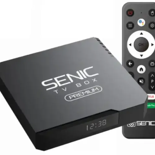 Tv Box Android 14 Senic Sc-301 – Lecteur Multimédia 4k – Iptv 12 Mois Offert