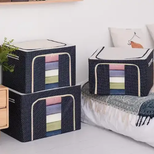 Sac De Rangement Tdr Avec Couvercle – Tissu Oxford Pliable 