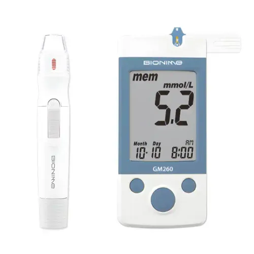 Glucomètre Numérique Bionime Rightest Gm260 – Mesure Précise De La Glycémie