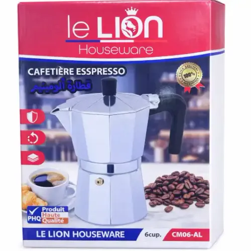 Cafetière Espresso Italienne – Manuelle En Aluminium