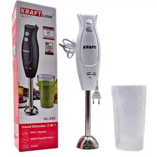 Mixeur Plongeant Kl-02s 2 En 1 – Multifonction Cuisine