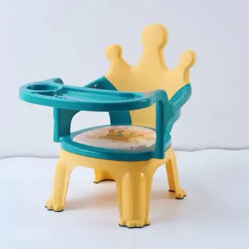 Chaise Bébé Multifonction Avec Plateau – Design Couronne