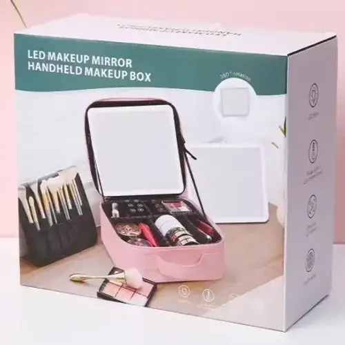 Trousse À Maquillage Intelligente Avec Miroir Led 