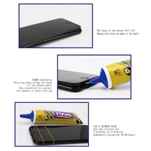 Colle Super Liquide Mechanic T-7000 Noir 110 Ml – Adhésif Multi-usage Haute Performance