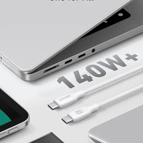 Câble Usb-c Vers Usb-c Anker 544 Powerline 140w – Charge Rapide Et Durable