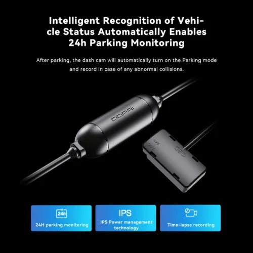 Ddpai Dashcam Hardwire Kit Obd – Alimentation Continue & Surveillance Parking 24/7
