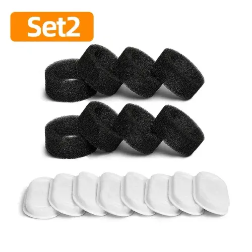 Filtre Pour La Fontaine Rojeco 3.2l/2l – Pack De 8 Filtres Charbon Actif