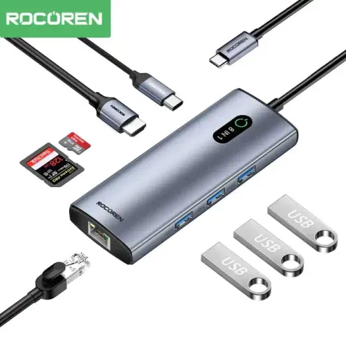 Station d’Accueil 8-en-1 – USB-C Multiport