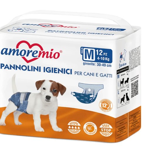Couches Hygiéniques Pour Animaux M (12pcs)