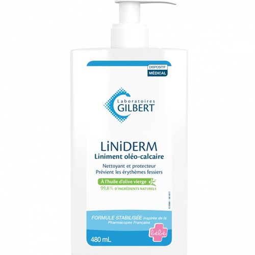 Liniderm Liniment Oléo-calcaire Flacon-pompe 