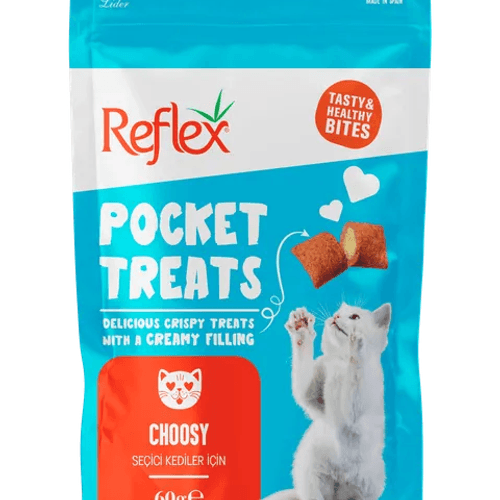 Reflex Pocket Treats Choosy Pour Chat 60g