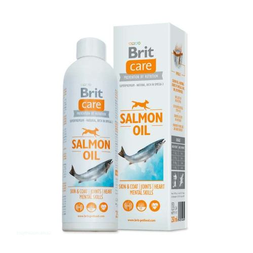 Huile De Saumon Pour Chiens Et Chats