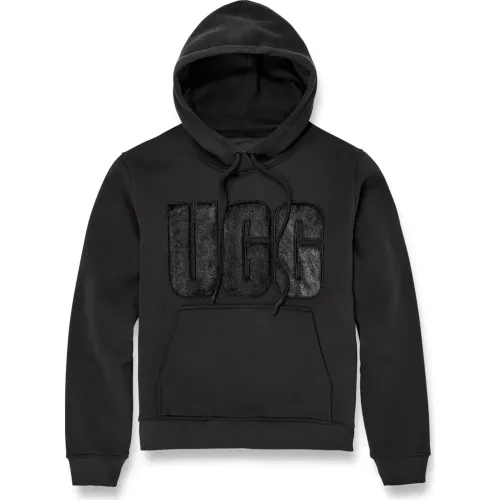 Rey Fuzzy Logo Hoodie