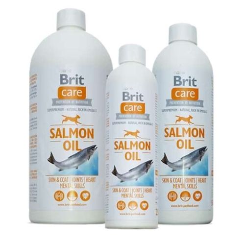 Huile De Saumon Pour Chiens Et Chats