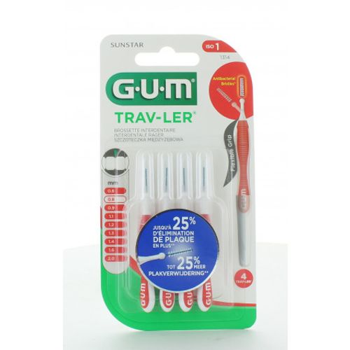 Brossettes Interdentaires Trav-ler 0.8 Mm