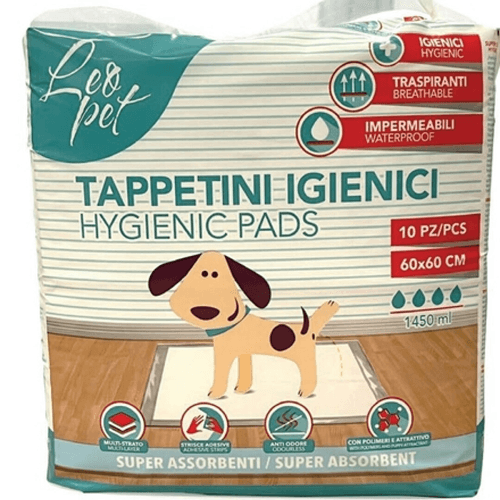 Tapis Absorbant Avec Bandes Adhésives 60*60 10 Pcs