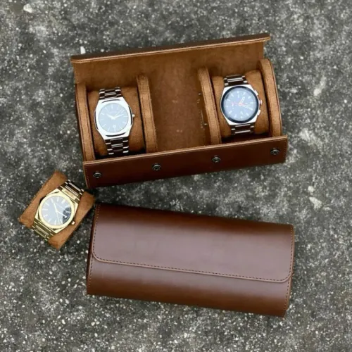 Étui À Montre En Cuir
